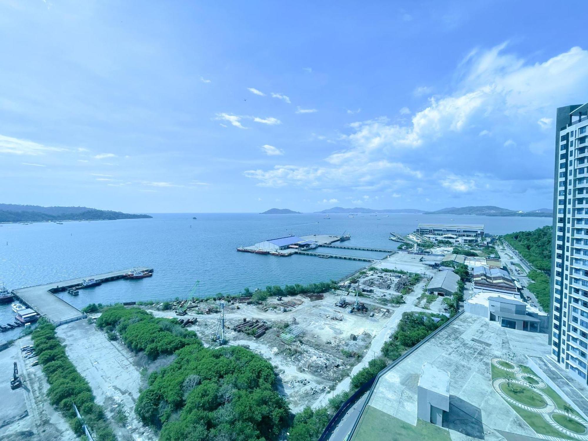 Vv Homestay Jesselton Quay Surla Sabah Mall Kk 亚庇贵赴行馆 Kota Kinabalu Eksteriør bilde