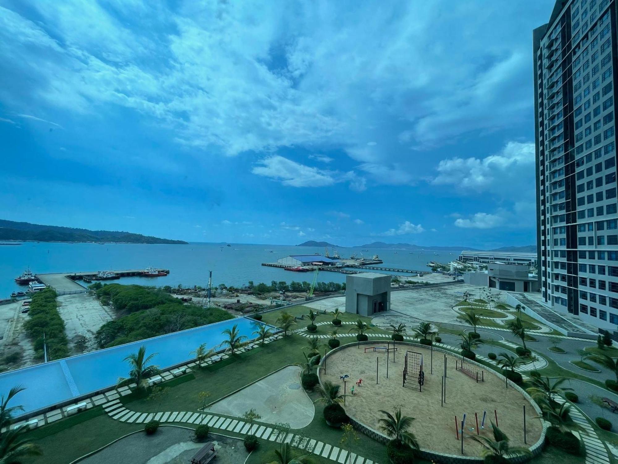 Vv Homestay Jesselton Quay Surla Sabah Mall Kk 亚庇贵赴行馆 Kota Kinabalu Eksteriør bilde